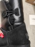 Угг Середні Чорні Шкіряні з Пуговкою UGG Australia Black Leather