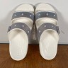 Крокс Шльопки Білі З Срібним Напиленням Crocs Classic Crocs Glitter Sandal Multi