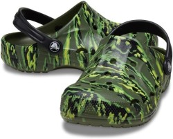 Крокс Бая Хаки Камуляж Crocs Crocs Baya Seasonal Printed Clog Tiger Camo