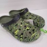 Крокс Бая Хаки Камуляж Crocs Crocs Baya Seasonal Printed Clog Tiger Camo