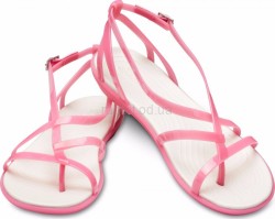 Крокс Сандалі Рожеві Гладіатор Босоніжки Crocs Isabella Gladiator Sandals Pink/Oyster