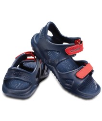 Крокс Сандалі Дитячі Сині Crocs Kids' Swiftwater River Sandals (Navy/Flame)