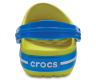 Крокс Сабо Крокбенд Дитячі Лимоні Crocs Crocband Kids Tennis Ball Green/Ocean