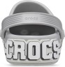 Крокс Крокбенд Клог Сірі Лого Crocs Unisex Off Court Clog Atmosphere/Logo