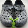 Крокс Бая Сірі з Хутром Бандана Crocs Baya Printed Lined Clog Bandana