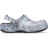 Крокс Бая Сірі з Хутром Бандана Crocs Baya Printed Lined Clog Bandana