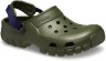 Крокс Оффроад Клог Зелені з Синім Crocs Offroad Sport Clog  Army Green / Navy