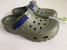 Крокс Оффроад Клог Зелені з Синім Crocs Offroad Sport Clog  Army Green / Navy