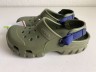 Крокс Оффроад Клог Зелені з Синім Crocs Offroad Sport Clog  Army Green / Navy