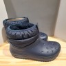 Крокс Чоботи Зимові Короткі Сині Нео Пуфф Crocs Classic Neo Puff Shorty Boot W Snow navy