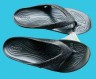 Крокс Вьетнамки Фліпи з блискітками Чорні Crocs Kadee II Glitter Black Flip